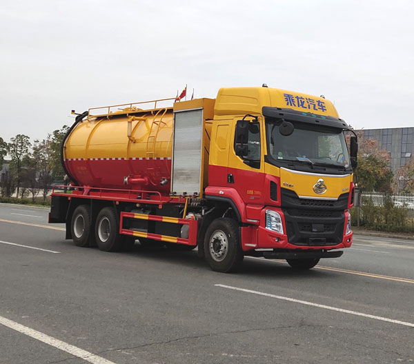 程力牌CL5252GQW6CC型清洗吸污車(chē)